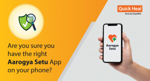 Are you sure you have the right Aarogya Setu App on your phone?