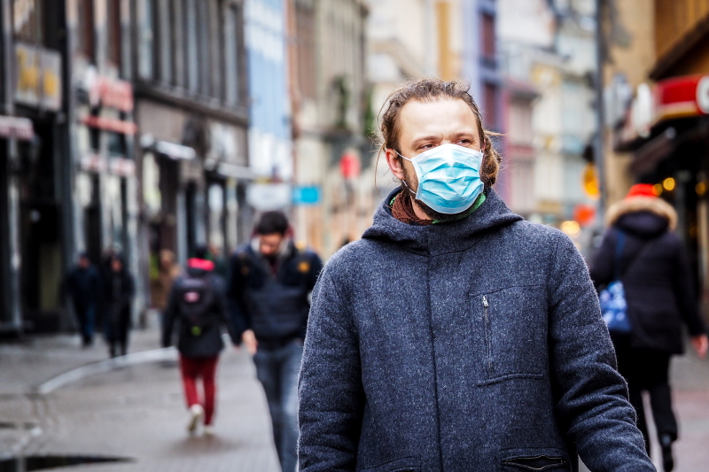 Facial-Recognition Flop: Face Masks Thwart Virus, Stump Security Systems