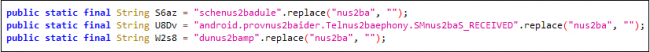 Fig.8 String obfuscation