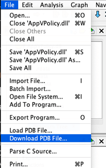 Select ‘Download PDB'
