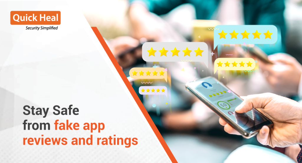 Malicious malware impacting reviews and ratings of application