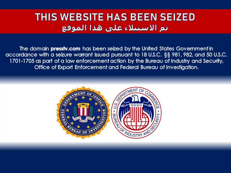 Iran Media Websites Seized by U.S. in Disinformation Campaign