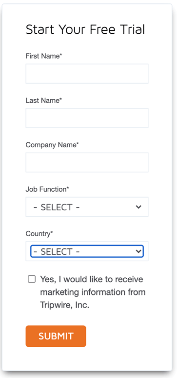 Getting Started with a Tripwire Configuration Manager Free Trial