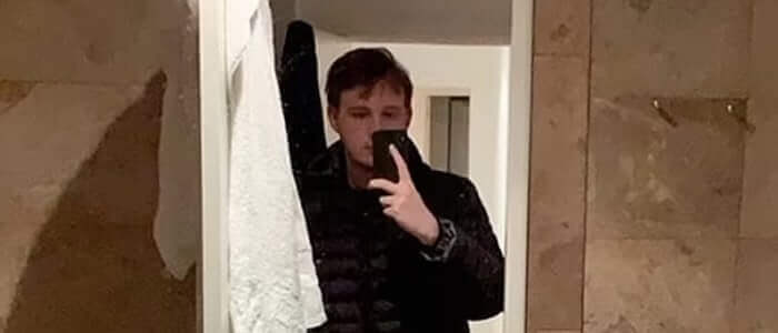 A selfie of Joseph James O'Connor, aka "PlugWalkJoe"