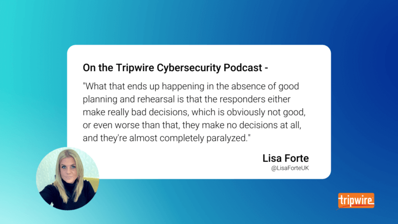 breach response plannig and rehearsal