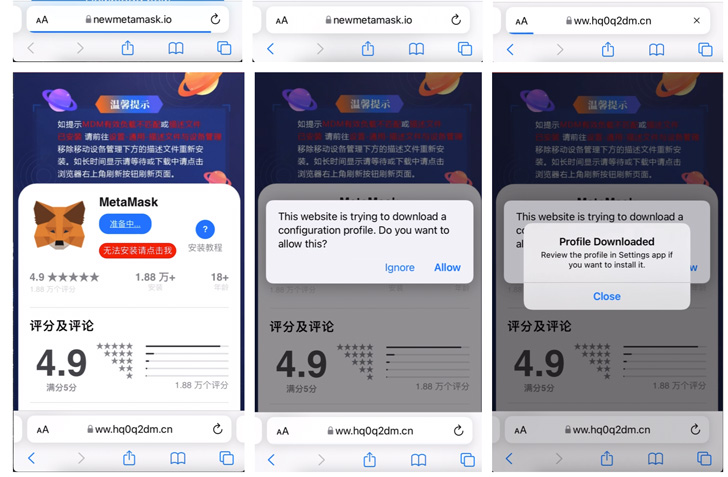 Web3 Wallets for iOS and Android Web3 Wallets for iOS and Android