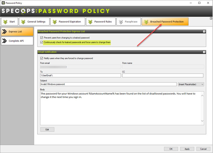 Specops Password Policy Specops Password Policy