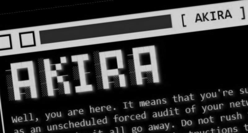 Akira ransomware - what you need to know