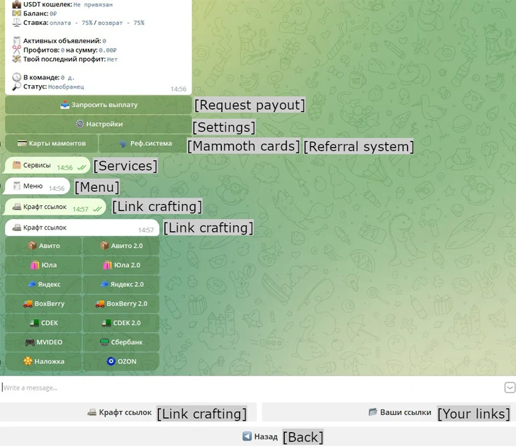Phishing Telegram Bot Phishing Telegram Bot