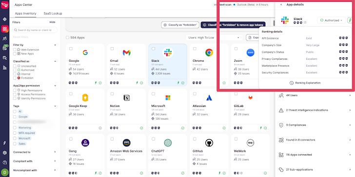 Wing Security's free discovery solution for SaaS applications Wing Security's free discovery solution for SaaS applications