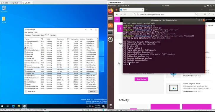 Microsoft SharePoint Vulnerability