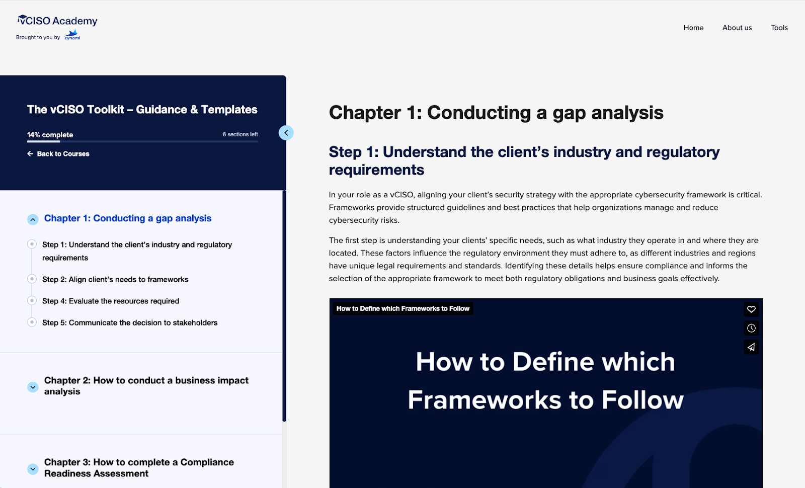 vCISO Academy vCISO Academy