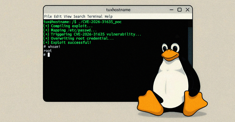 DirtyDecrypt PoC Released for Linux Kernel CVE-2026-31635 LPE Vulnerability