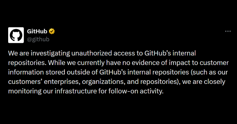 GitHub Investigating TeamPCP Claimed Breach of ~4,000 Internal Repositories
