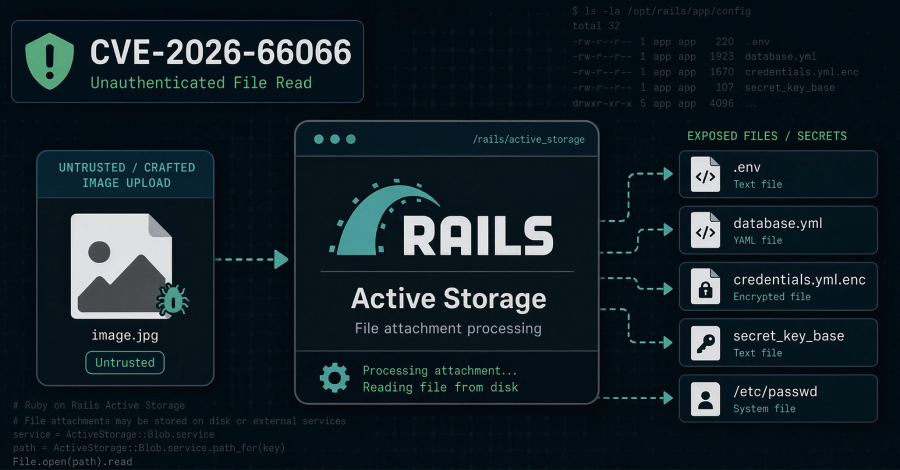 Critical Rails Flaw Could Let Unauthenticated Attackers Read Server Files via Image Uploads