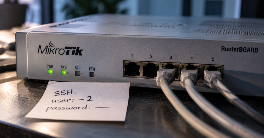 MikroTrick Chain Let Attackers Take Over MikroTik Routers Without a Password or SSH Key