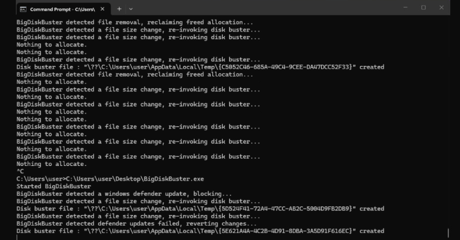 Researcher Drops BigDiskBuster Zero-Day PoC That Blocks Microsoft Defender Updates