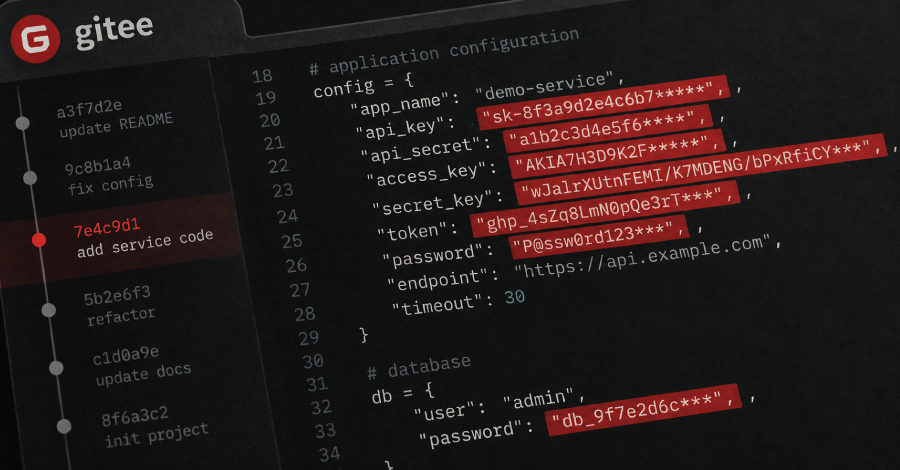 26,400 Valid Cloud and AI Credentials Found Exposed in Public Gitee Repositories