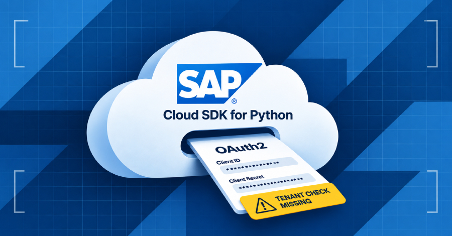 SAP Discloses Critical CVSS 10 Flaw in Cloud SDK for Python Allowing OAuth2 Credential Theft